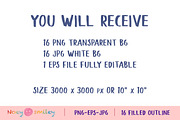 Honey Bee Filled Clipart, an Animal Illustration by Noey smiley (Thumbnail 3 of 7)