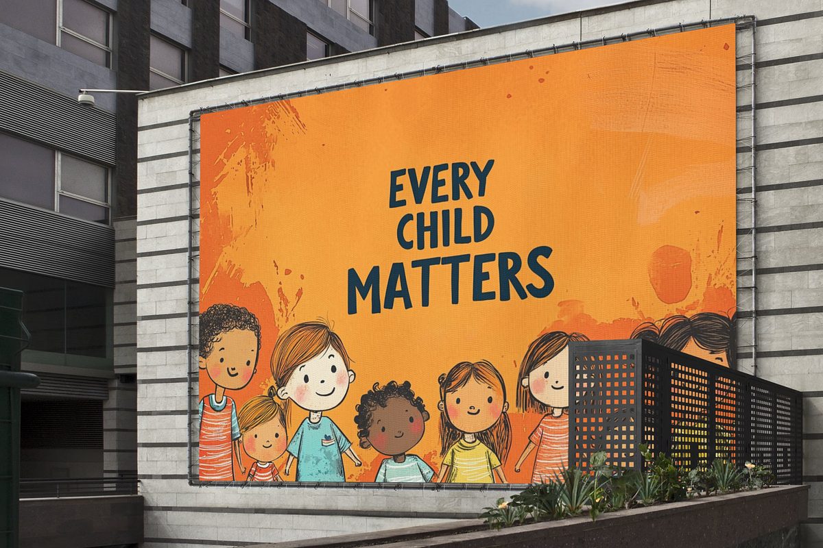 Every Child Matters | Orange T-Shirt, an Illustration by DesignHub (Photo 3 of 3)