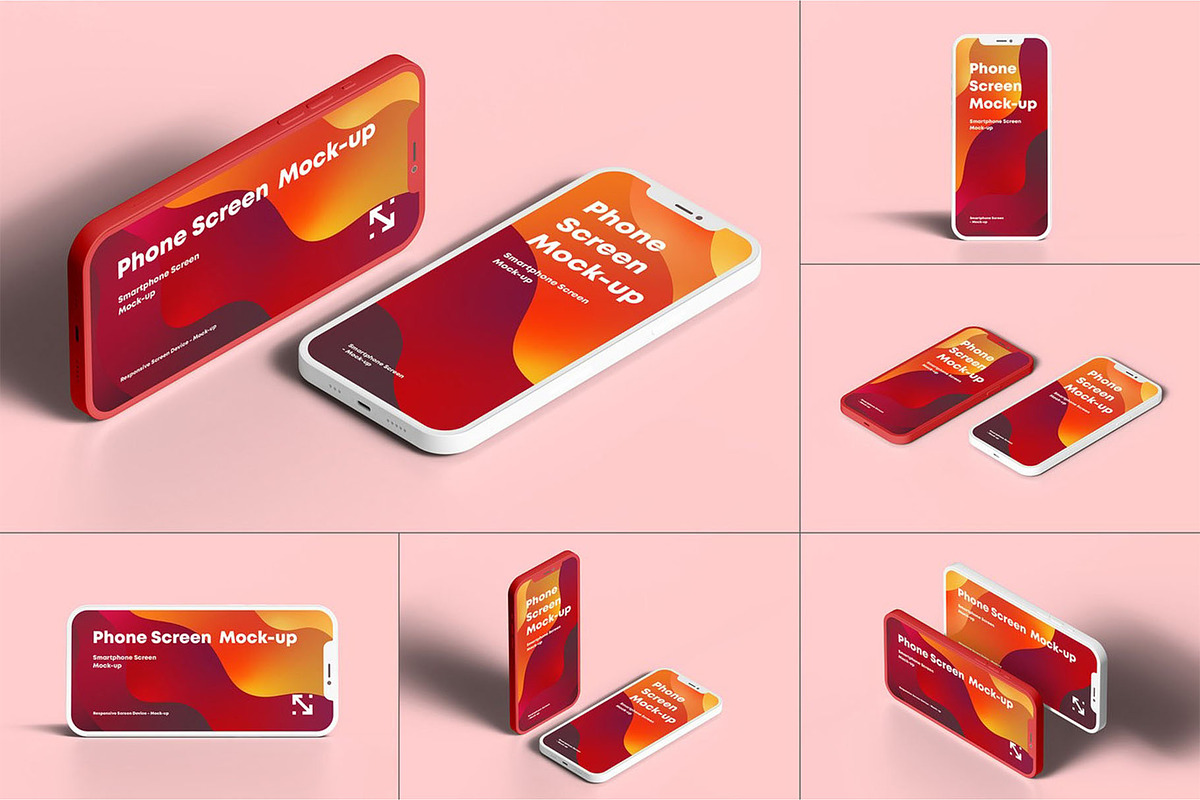 Clay Phone Screen Mockup, an Android Mockup by Se٧enStudio (Photo 1 of 16)