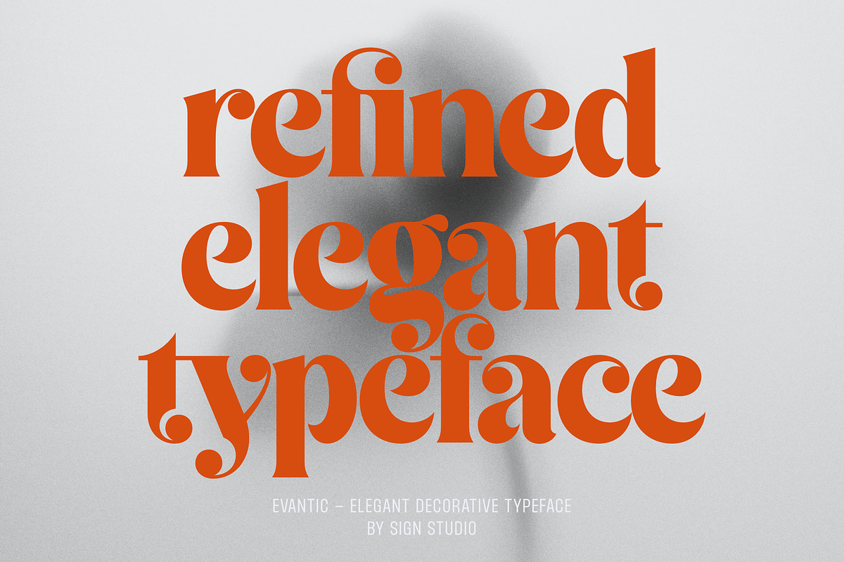 Evantic - Classic Bold Typeface, a Serif Font by Sign Studio (Photo 5 of 14)