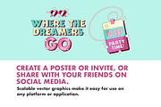 18 Music Festival Icons, an Illustration by Hello Mister Frank (Thumbnail 4 of 4)