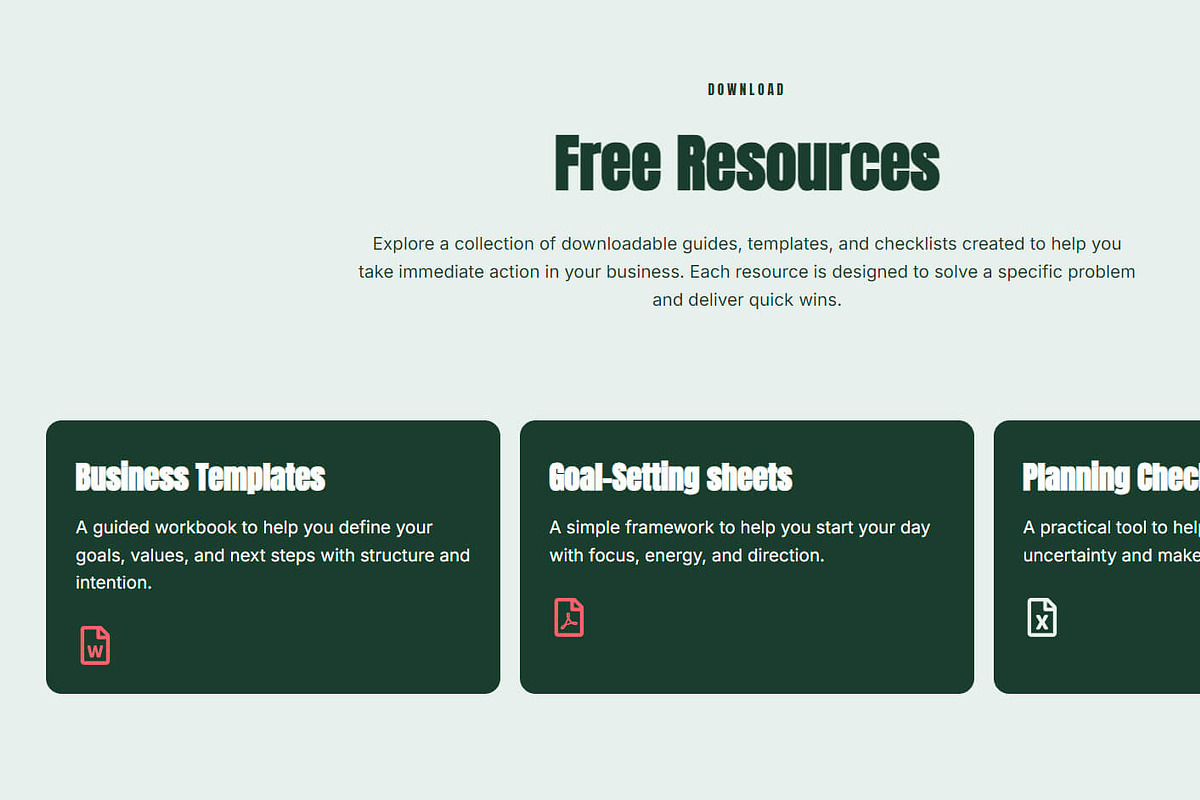 Business Coach Elementor Olyvia, a WordPress Template by OKThemes Studio (Photo 24 of 26)
