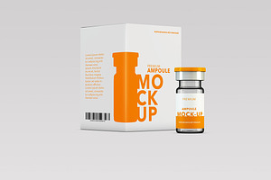 Health Ampoule - Pack Mock-up