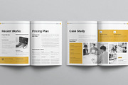 Creative Project Proposal Templates, a Brochure Template by E-Type (Thumbnail 5 of 7)
