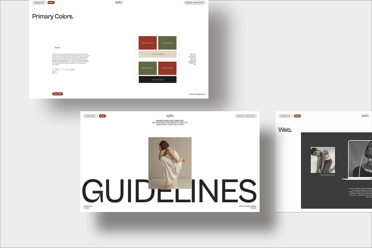 EPIKA | Guidelines, a Presentation Template by CreativexGenius (Photo 3 of 9)
