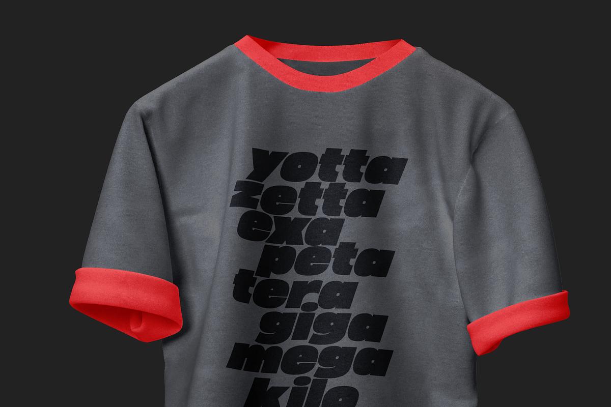 Megabold: World's Heaviest Typeface, a Sans Serif Font by Justin Penner (Photo 5 of 9)