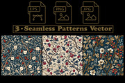 Blackthorn Vines – 3 Seamless Vector, a Pattern Graphic by one-touch (Thumbnail 2 of 10)