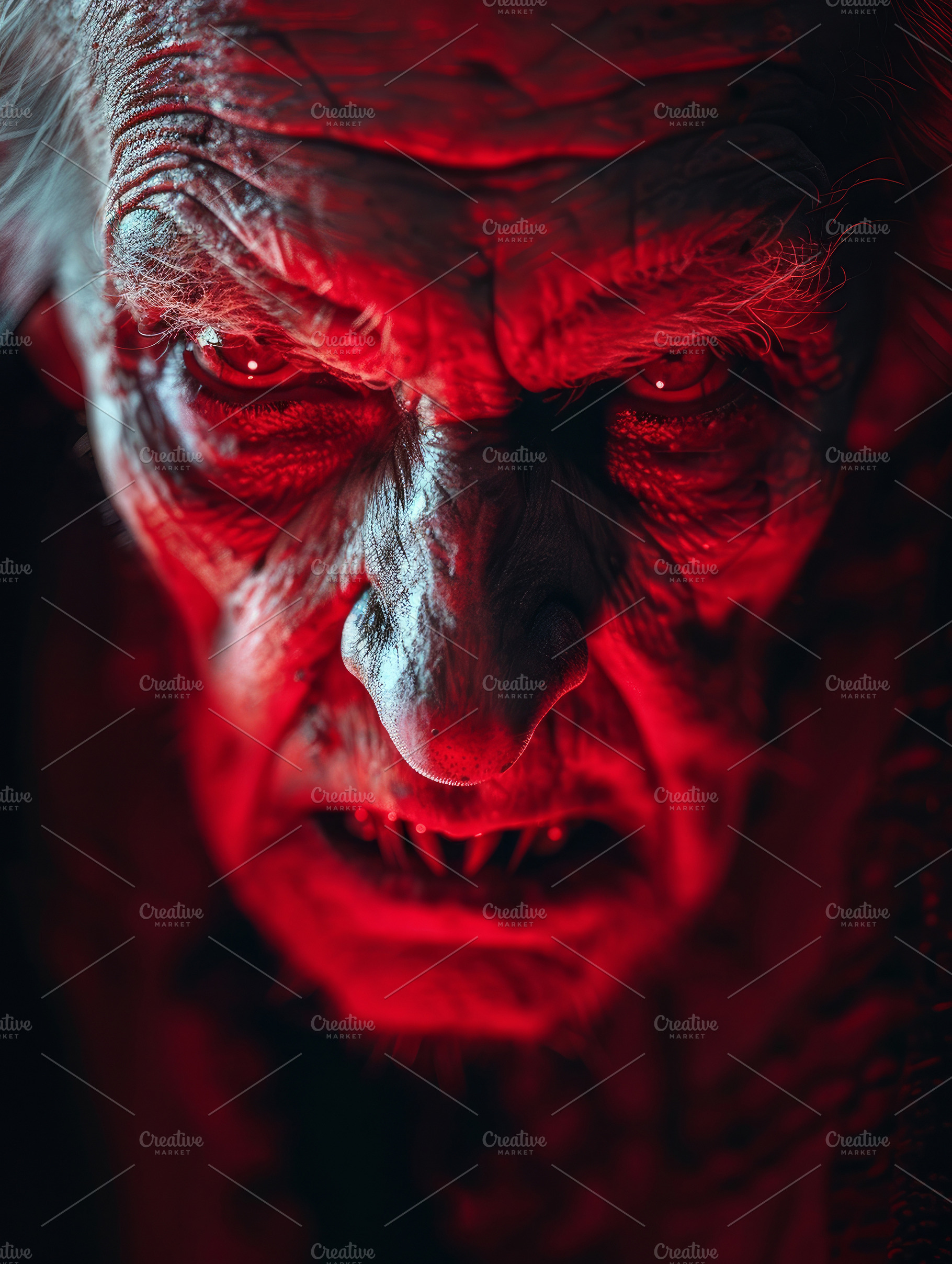creepy portrait old vampire in the fog, a Photo by Pictures for you!!!!!!!!!