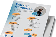 Old Retro Resume Template, a Resume Template by rivatxfz (Thumbnail 2 of 2)