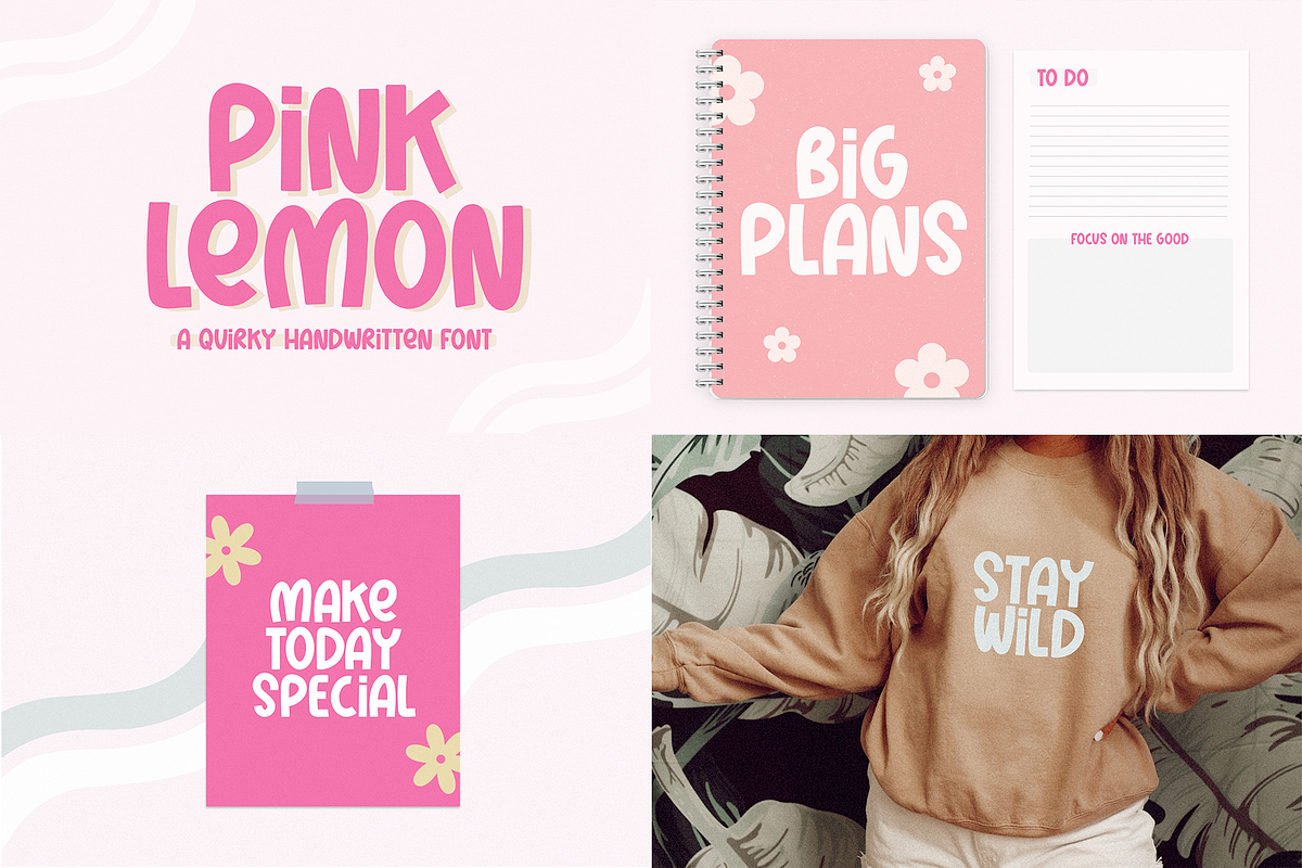 Cute Handwritten Font Bundle, a Script Font by KA Designs (Photo 10 of 14)