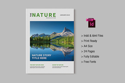 Travel Magazine Template