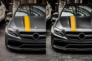 35 Car Lens Photoshop Actions