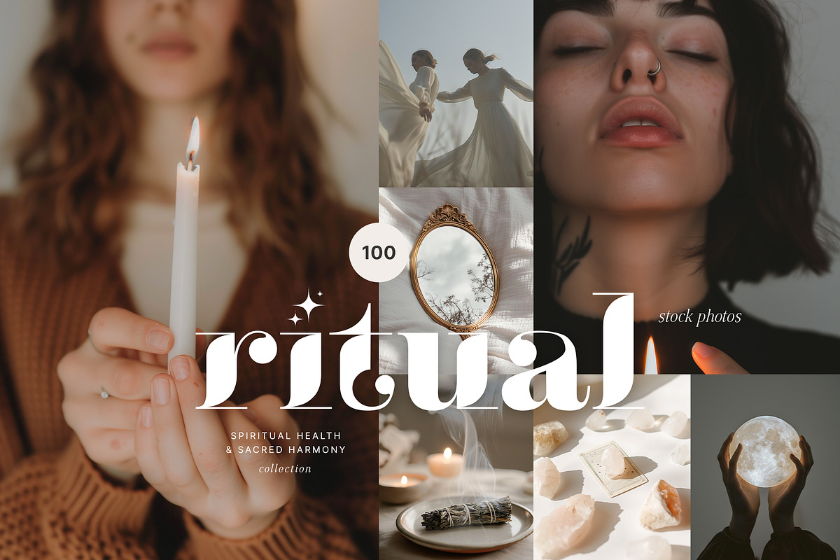 RITUAL 100 Mystical Stock Photos, a Photo by Muse Mockups (Photo 1 of 16)