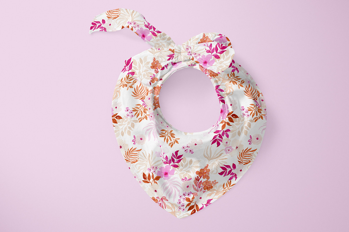 Terracota Roses Pattern, a Pattern Graphic by Webvilla Studio (Photo 5 of 6)