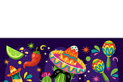 Cinco De Mayo Fiesta Elements, a Seasonal Illustration by MISS CHATZ (Thumbnail 2 of 3)