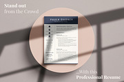 Accountant Resume CV with Experience, a Resume Template by HIRED Design Studio (Thumbnail 17 of 18)