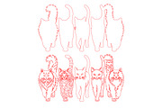 Soho Cat Laser Cut Wall Decor SVG, an Object Graphic by Rose Art (Thumbnail 3 of 3)