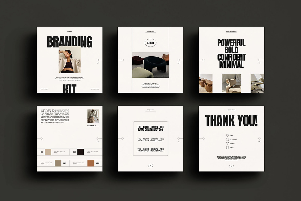 Social Media Branding Coach Kit II, a Social Media Template by Moscovita Studio (Photo 6 of 27)
