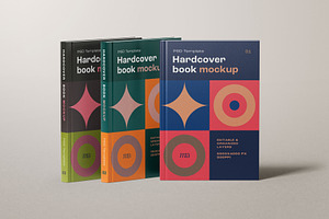 Hardcover Mockup Set