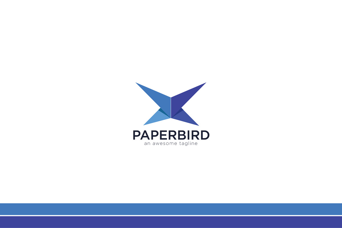 Paper Bird Logo Template, a Branding & Logo Template by Propex (Photo 2 of 3)
