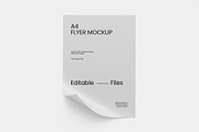 A4 Flyer Poster Mockup, an Advertising Mockup by graphypix (Thumbnail 3 of 4)