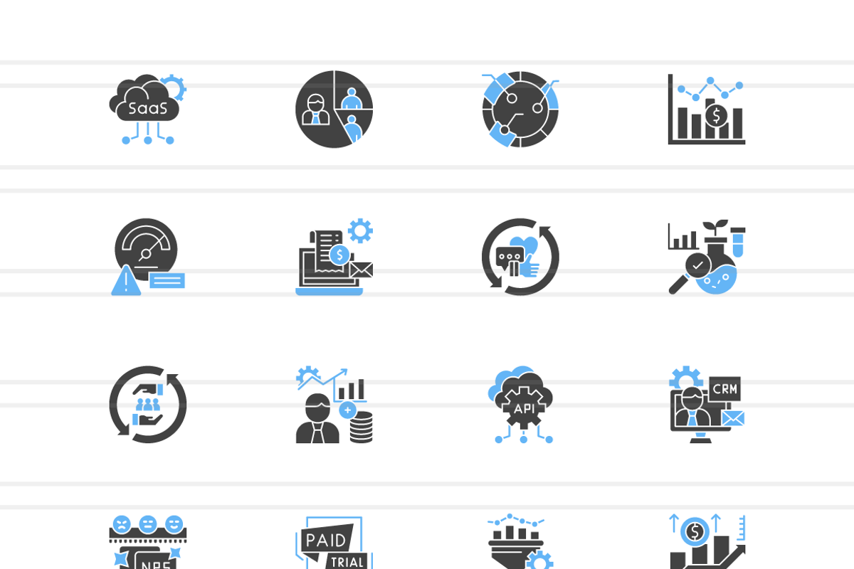 25 B2B SaaS Operations & Growth Icon, an Icon by IconBunny (Photo 2 of 2)