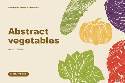 Vegetable illustrations