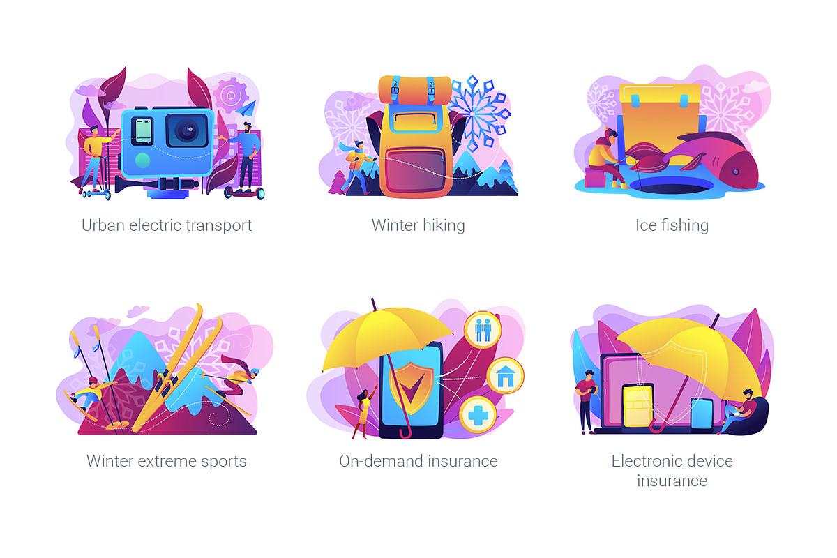 Travel concept illustrations, an UI Kit Template by Visual Generation (Photo 11 of 13)