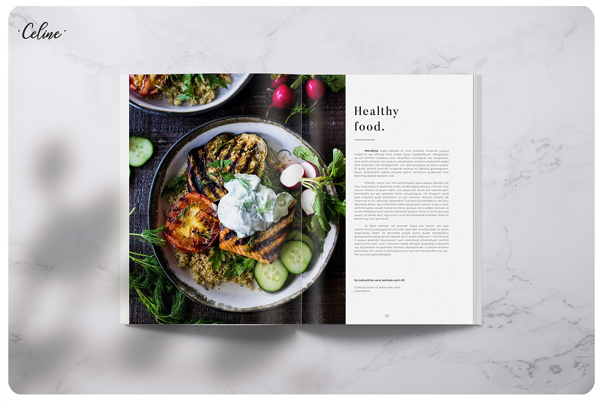 Recipe Lookbook, a Brochure Template by Celine Studio (Photo 6 of 8)