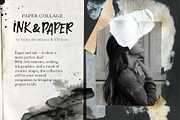 Ink Paper collage elements scraps, an Object Graphic by TD fonts (Thumbnail 3 of 11)