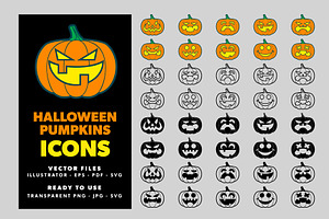 Halloween Pumpkins Icons