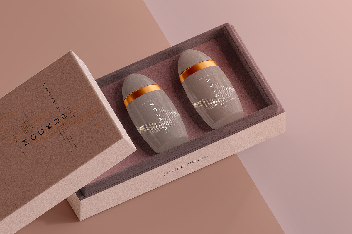 390+ Cosmetic Branding Mockup Scenes, a Cups & Container Mockup by pmvch (Photo 48 of 367)