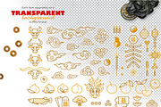 Chinese Design Elements. Bundle 2021, an Object Graphic by O'Gold! (Thumbnail 6 of 10)