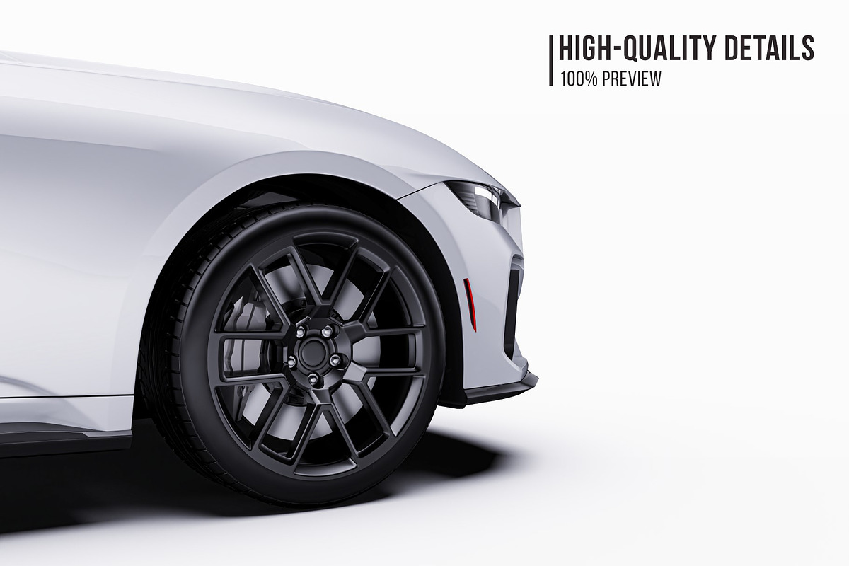 2026 Muscle Performance Coupe Set, an Advertising Mockup by Halal Graphic Studio (Photo 4 of 12)