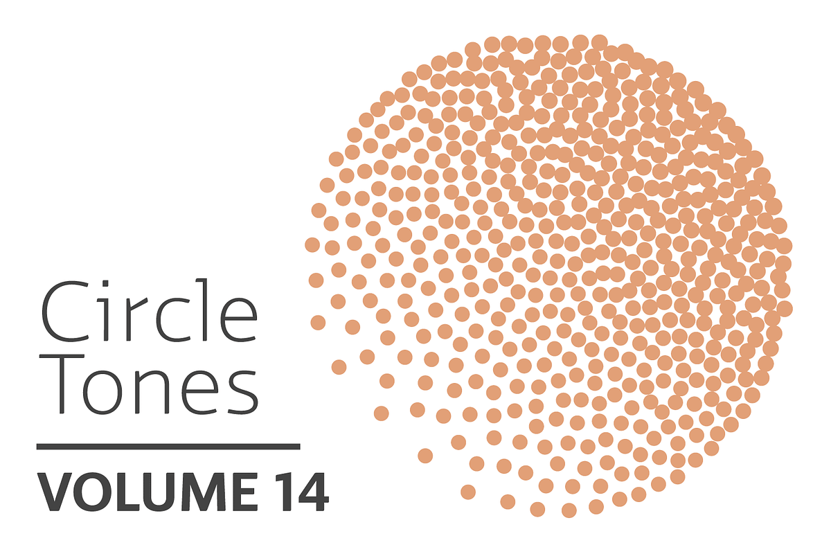 CircleTones Vol. 14 | 20 Vectors, a Texture Graphic by invisiblelayer (Photo 1 of 5)