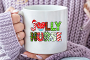 Christmas Jolly Nurse Png, an Illustration by Craft Nest (Thumbnail 3 of 6)