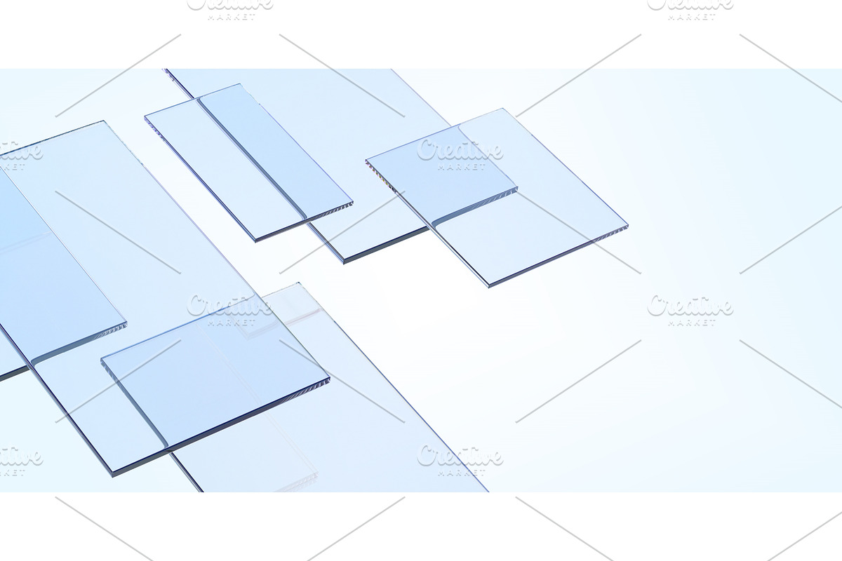 Abstract geometric background with, a Light 3D Model by Marozhkastudio