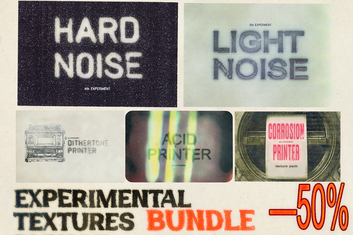 Experimental textures bundle, a Texture Graphic by Textexp