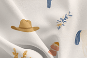 Western Cowboy Rodeo Seamless Patter, a Pattern Graphic by Pati Charm Studio (Thumbnail 7 of 7)