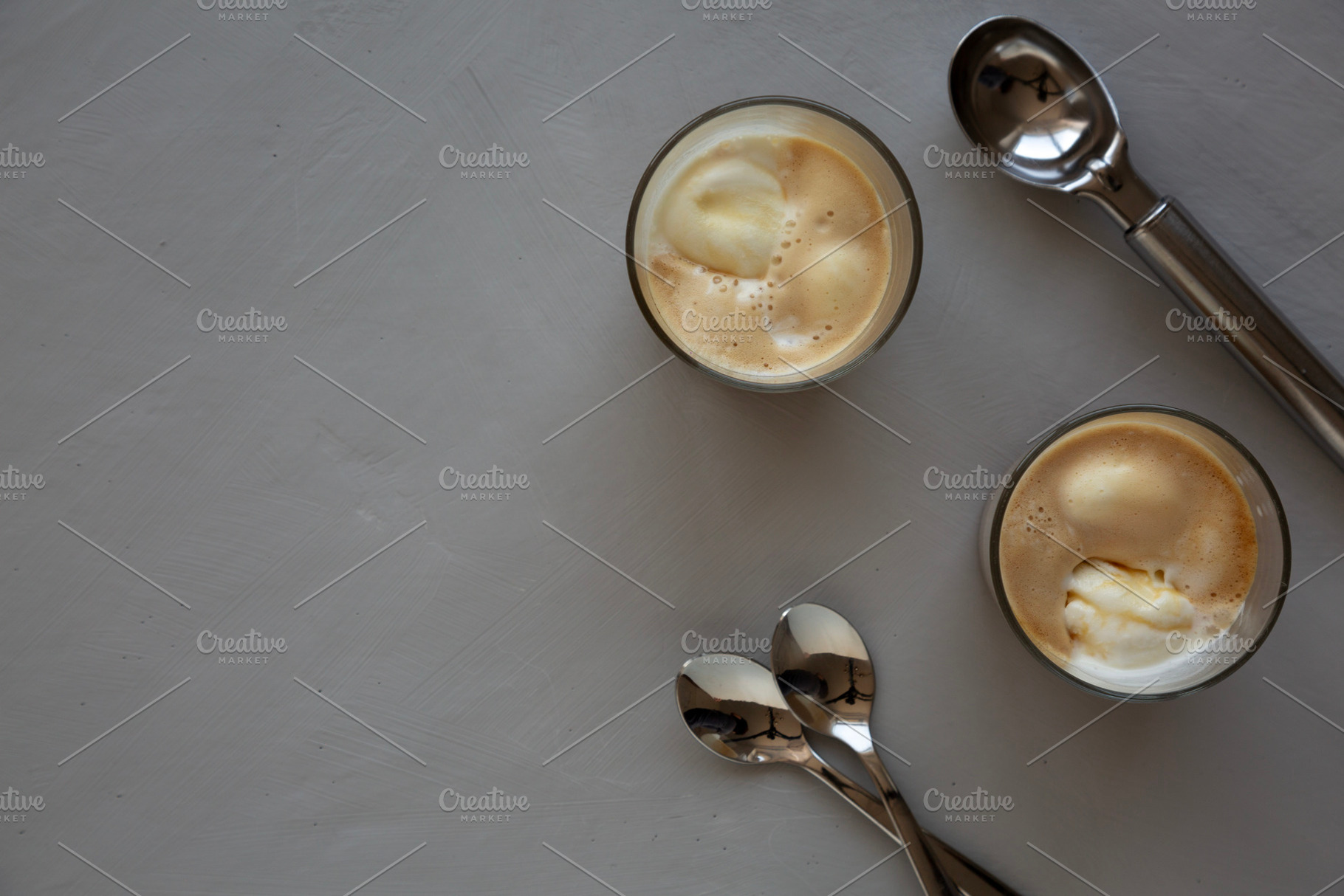 Homemade Affogato Coffee Ice Cream, a Food & Drink Photo by LiudmylaChuhunova