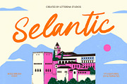 Selantic Bold Brush Font, a Script Font by Letterena Studios Script (Thumbnail 1 of 10)