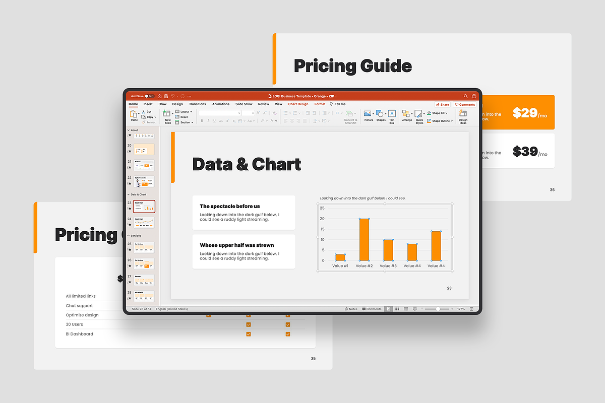 LOGI-Business Presentation Template, a Presentation Template by UDEA Store (Photo 5 of 15)