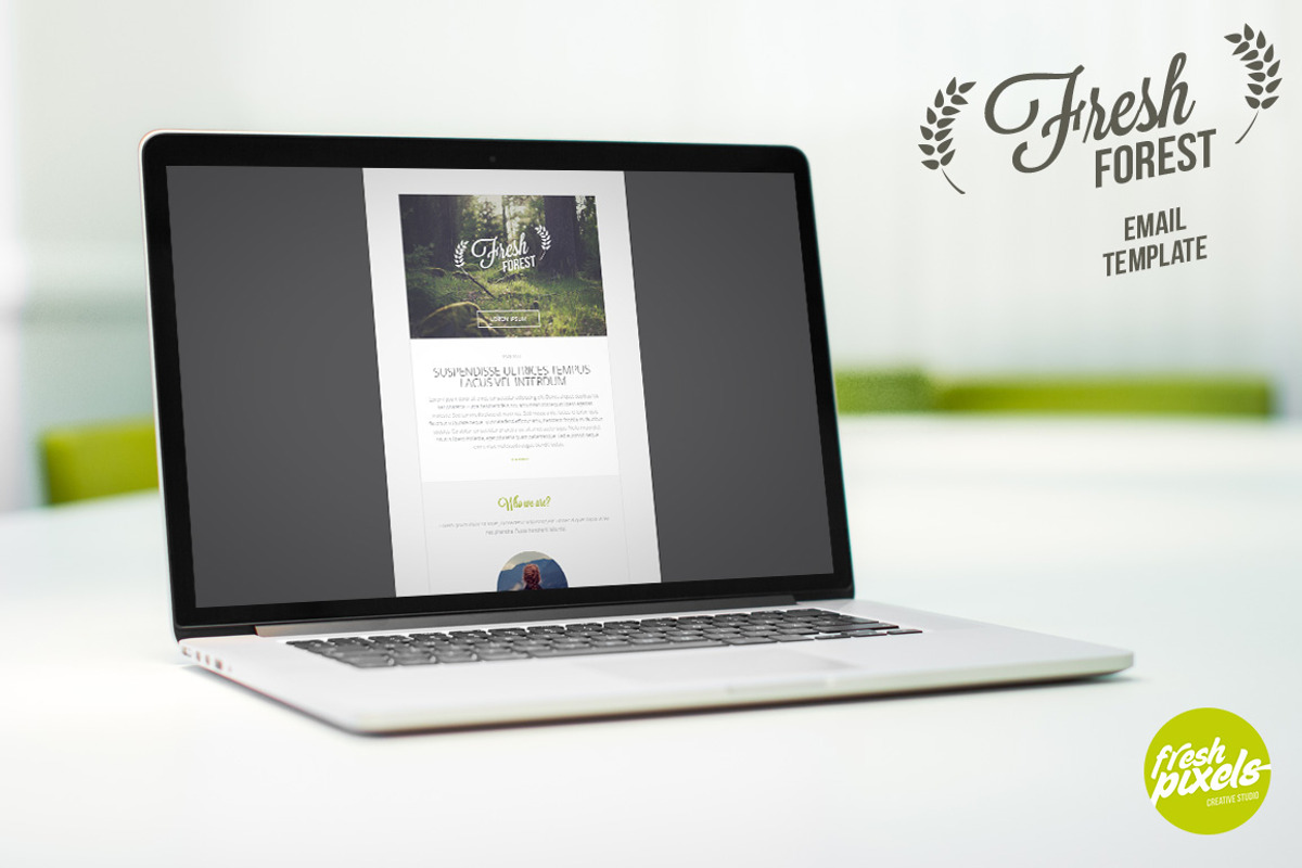 FreshForest - Email PSD Template, a Websites & App Template by FreshPixels (Photo 2 of 3)