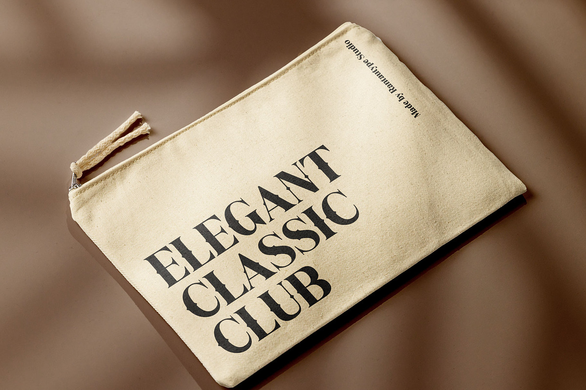Caderia Vintage Display Serif Font, a Serif Font by RantautypeStudio (Photo 9 of 17)
