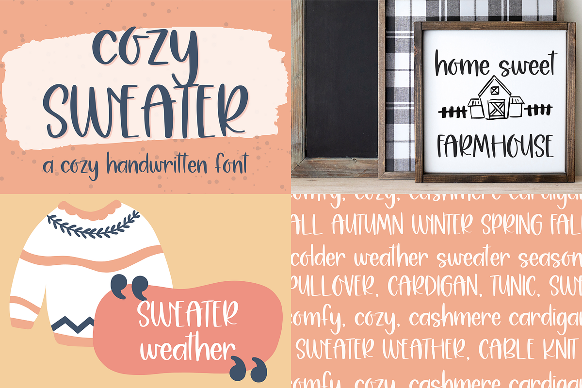 Fall Handwritten Font Bundle, a Handwritten Font by Designing Digitals (Photo 3 of 8)