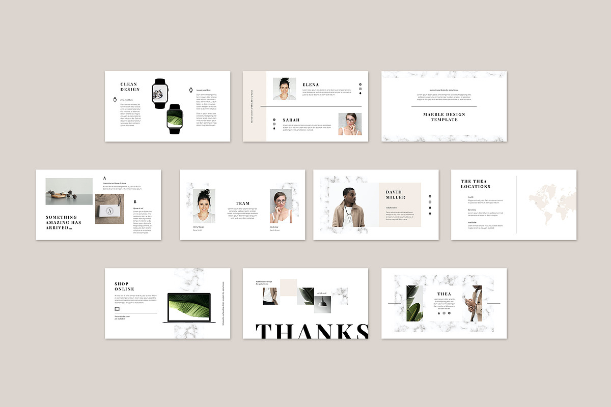THEA Keynote Template, a Presentation Template by AgataCreate (Photo 8 of 13)