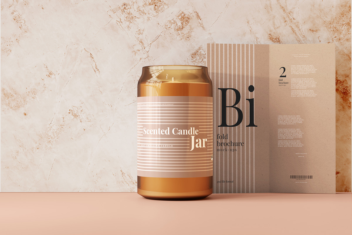 Amber Glass Candle Mockup Bundle, a Packaging Mockup by pmvch (Photo 122 of 135)
