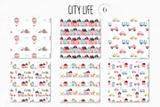 Cute City Life Clipart, an Illustration by YuliyaArtGarden (Thumbnail 7 of 9)