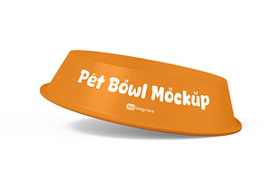 Pet Bowl PSD Mockup Template, a Product Mockup by graphypix