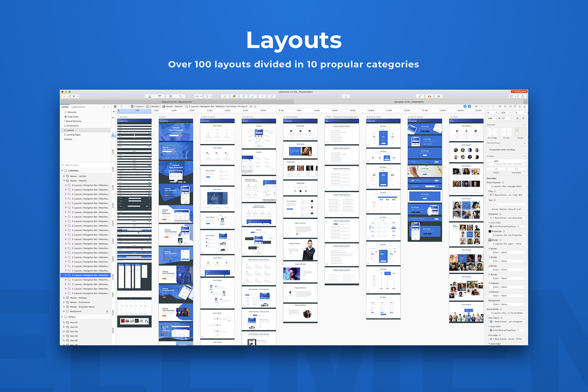 Elemento UI Kit, an UI Kit Template by UI Design Resource (Photo 2 of 6)